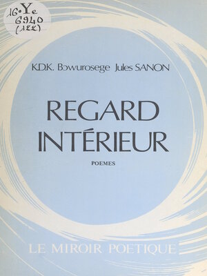 cover image of Regard intérieur
